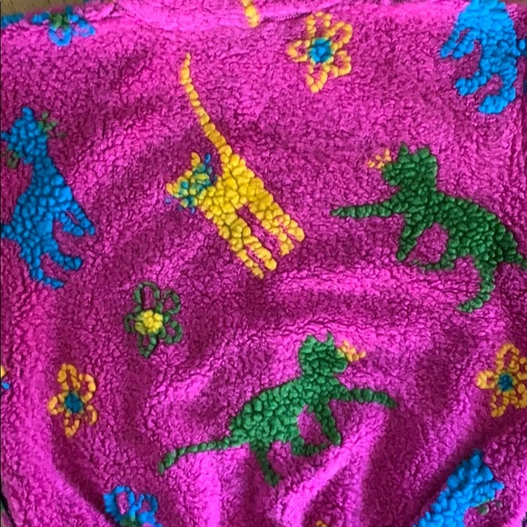 Fuzzy Sherpa Cat Jacket - Picture 2 of 4